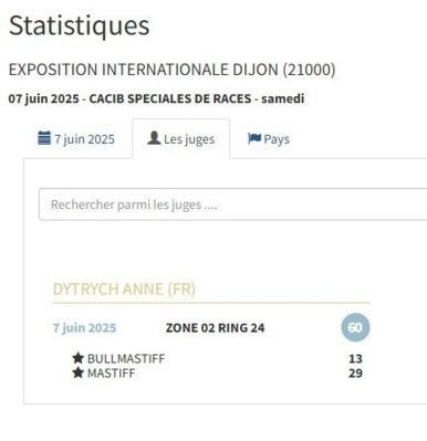 SPECIALES DE RACES - DIJON -  07 JUIN 2025