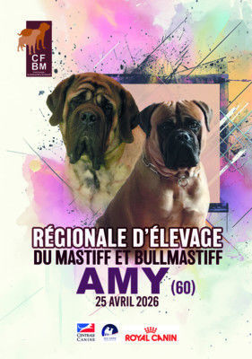 Régionale d'élevage du Bullmastiff et du Mastiff 2026 